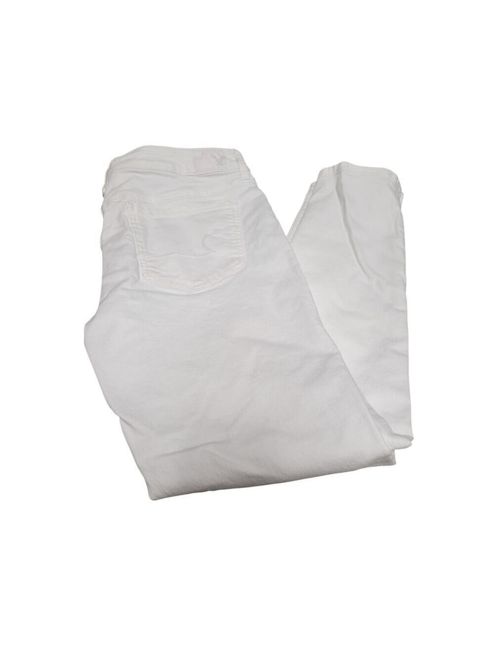 American Eagle Outfitters White Skinny Jegging Jeans Women's Size 12 Reg